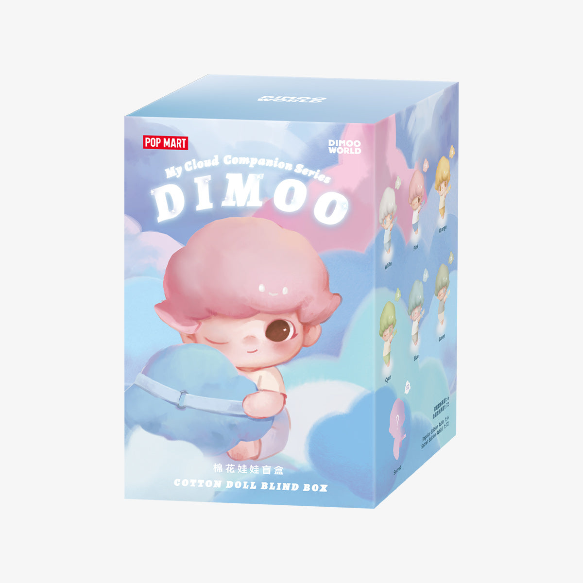 [DIMOO] My Cloud Companion Series 雲陪伴系列 - Cotton Doll Blind Box 棉花娃娃盲盒