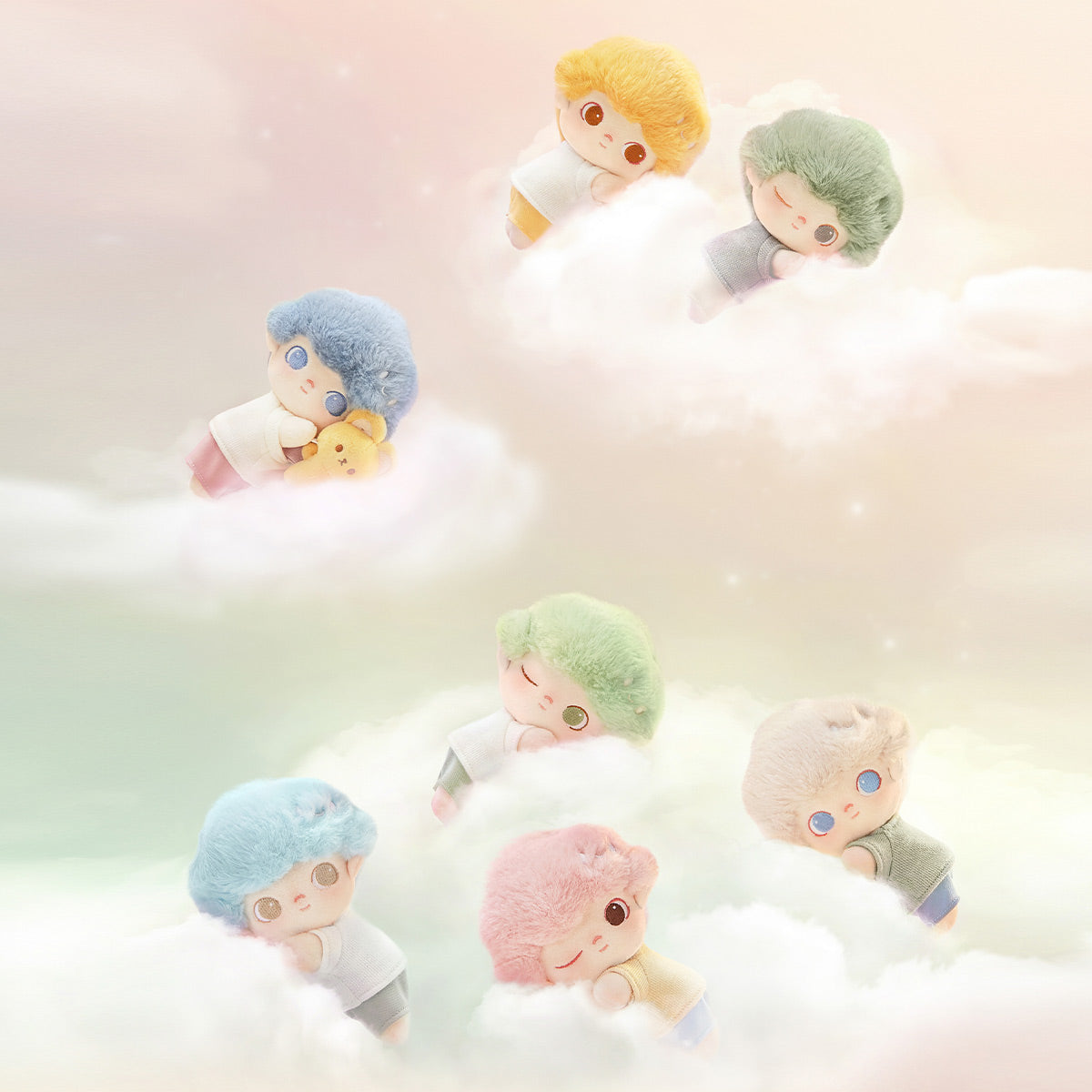 [DIMOO] My Cloud Companion Series 雲陪伴系列 - Cotton Doll Blind Box 棉花娃娃盲盒