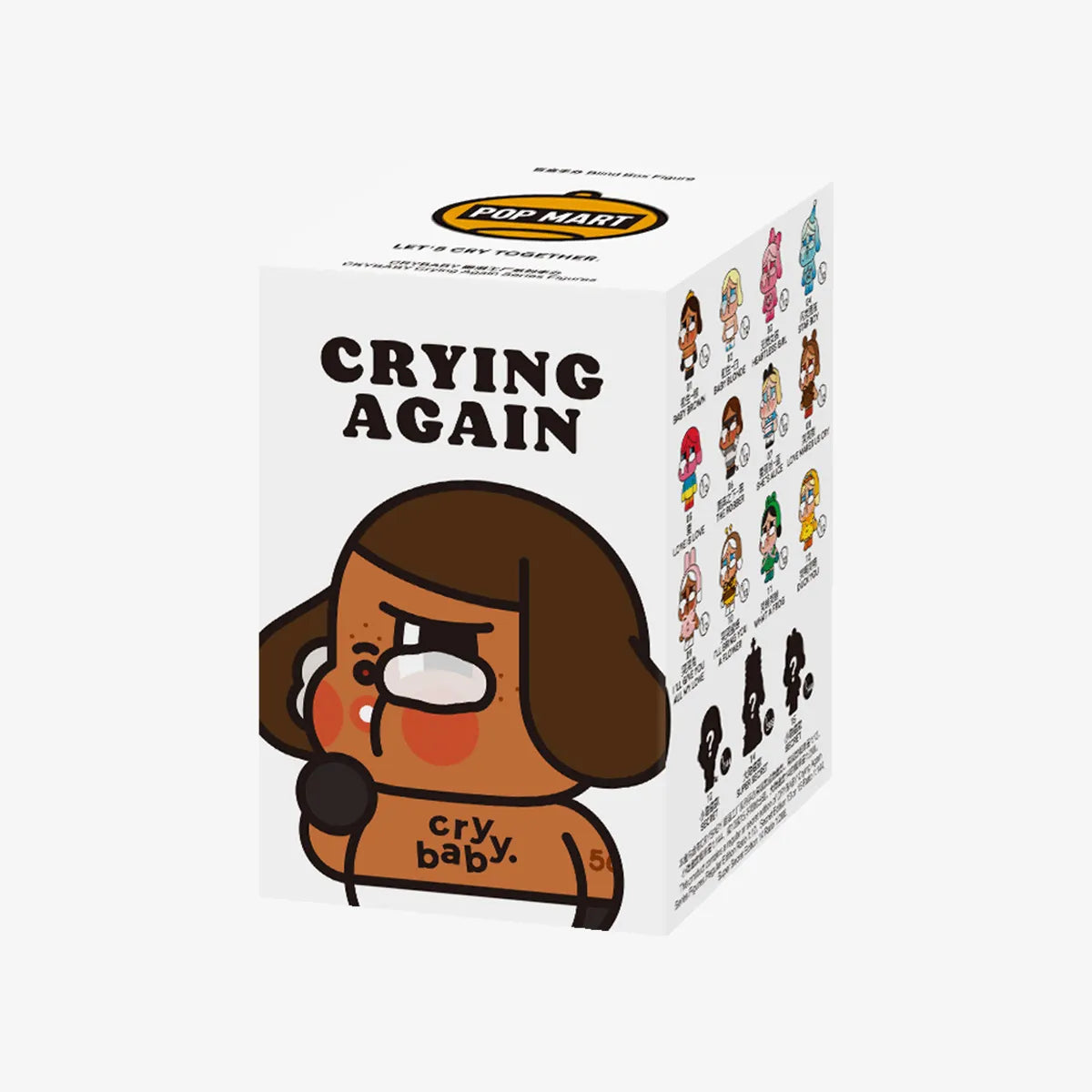 POP MART CRYBABY眼淚工廠系列手辦 Crying Agian Series Figures 