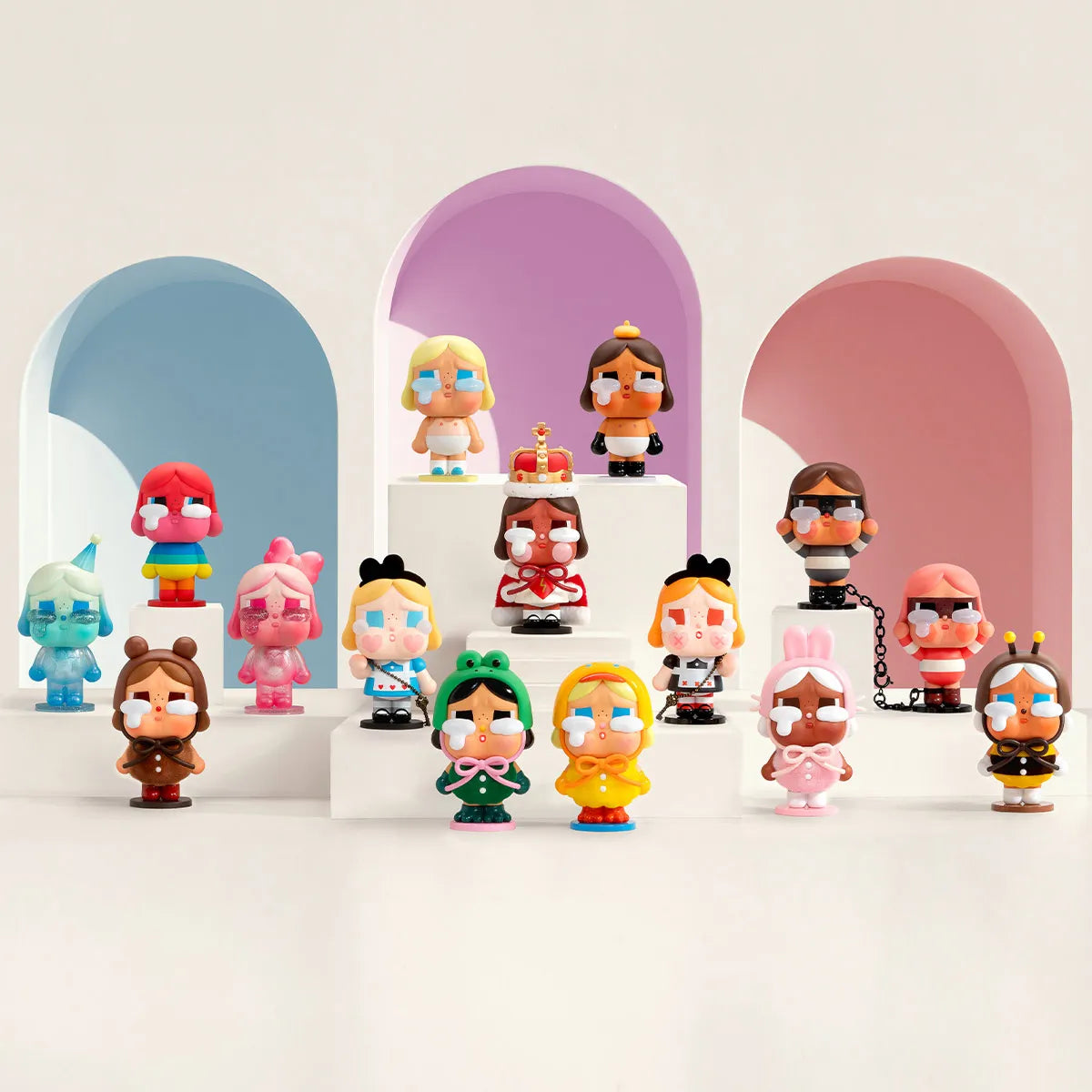 POP MART CRYBABY眼淚工廠系列手辦 Crying Agian Series Figures 