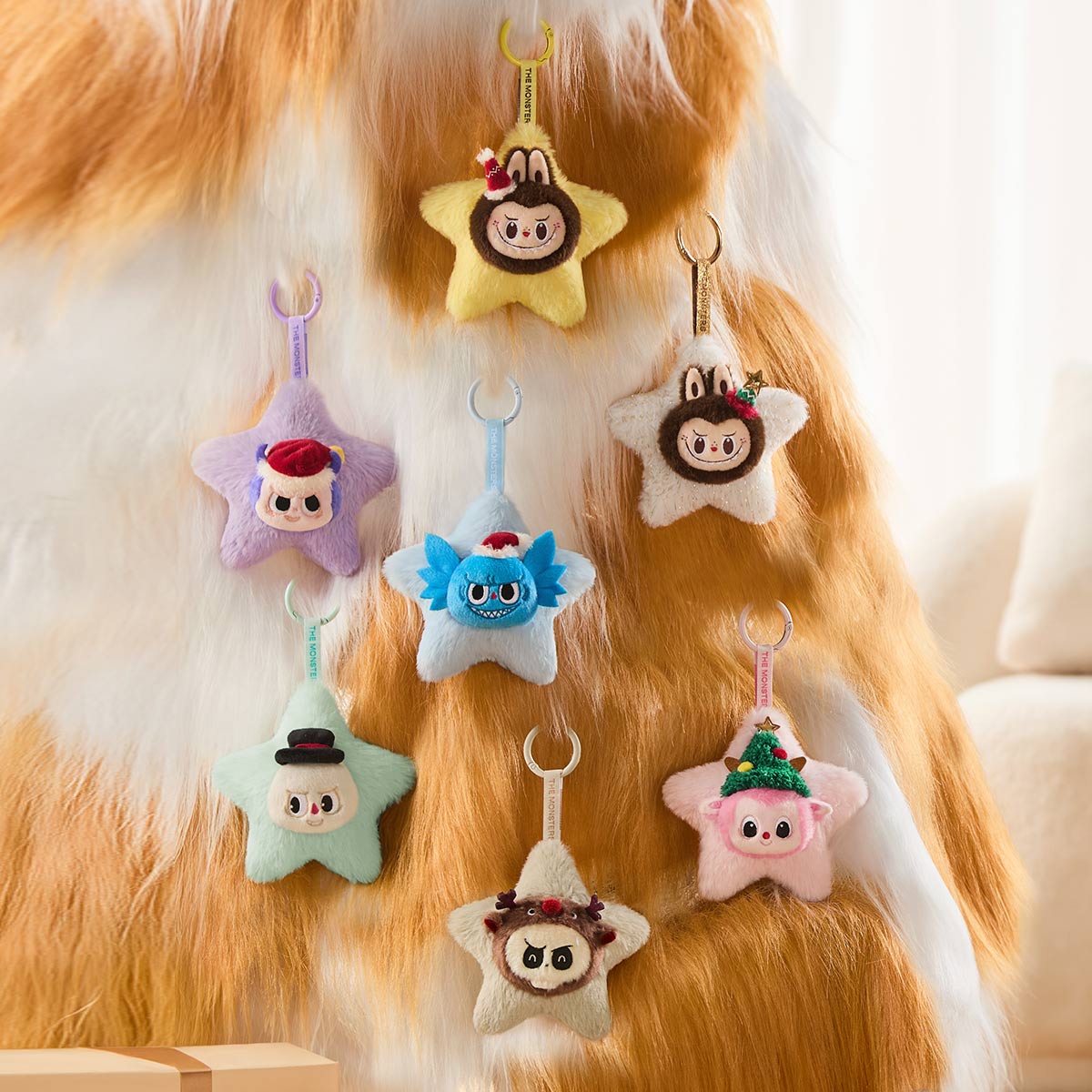 THE MONSTERS Classic Series-Sparkly Plush Pendant Blind Box 經典系列閃閃毛絨掛件盲盒