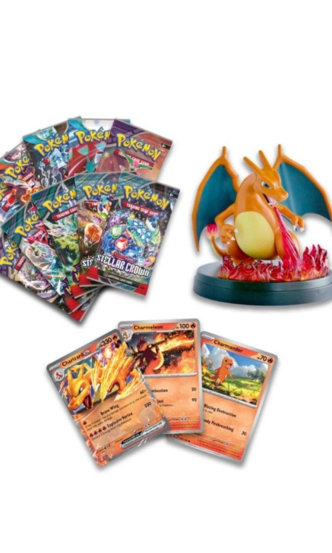 Pokemon TCG 英文版 噴火龍禮盒（Charizard ex Super-Premium Collection）