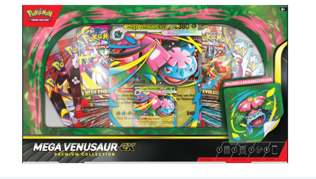 [m1ls] Poekmon Mega VENUSAUR ex PREMIUM COLLECTION