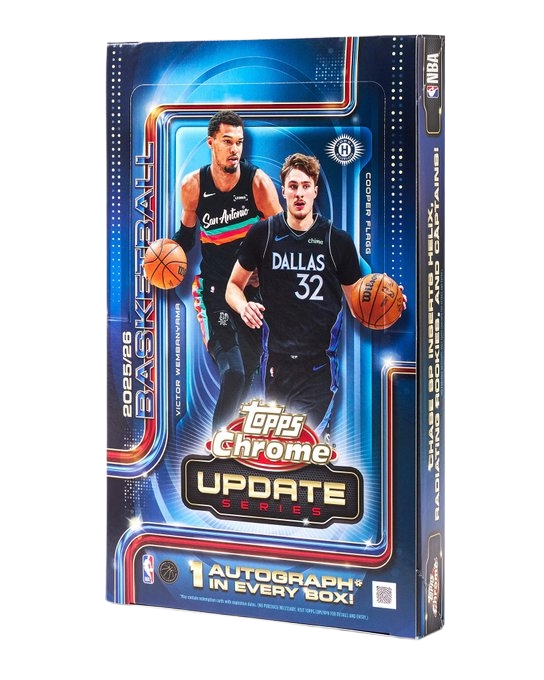 2025-26 Topps Chrome® Updates Basketball - Hobby Box