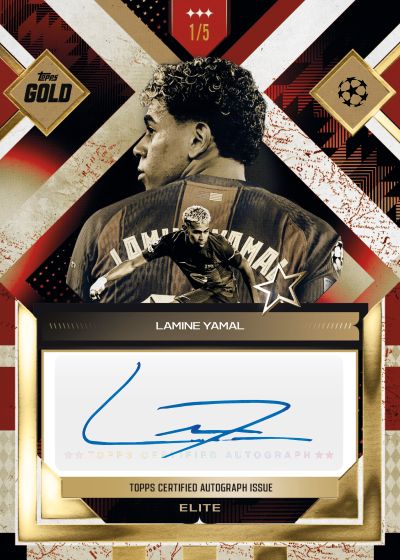 2025/26 Topps Gold UEFA Club Competitions UCC  Hobby Box