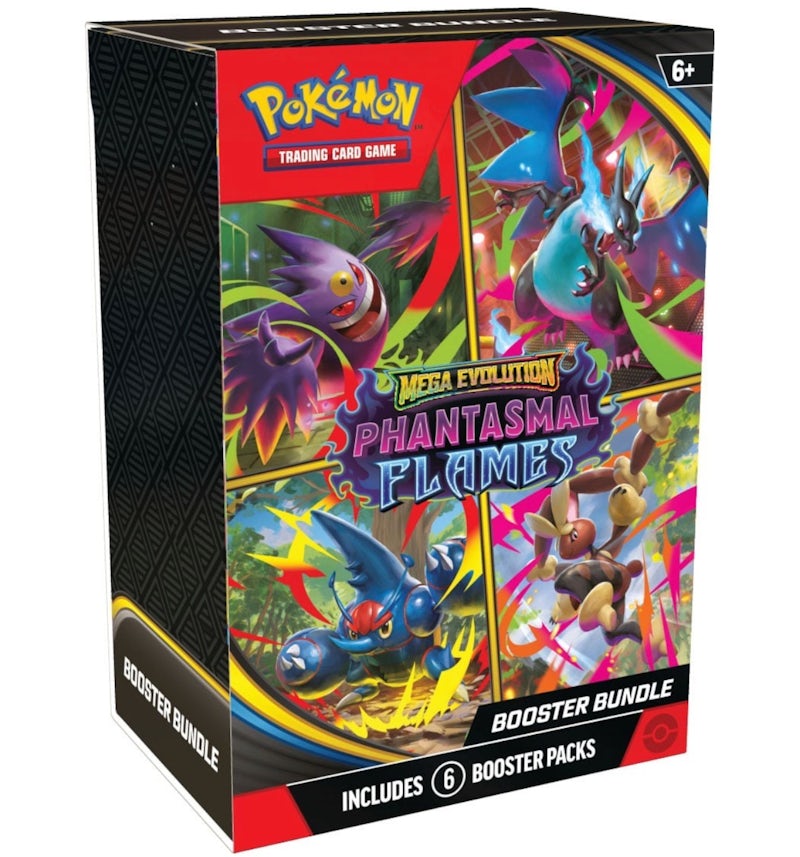 [M2] Pokemon Mega Evolutions Phantasmal Flames Booster Bundle