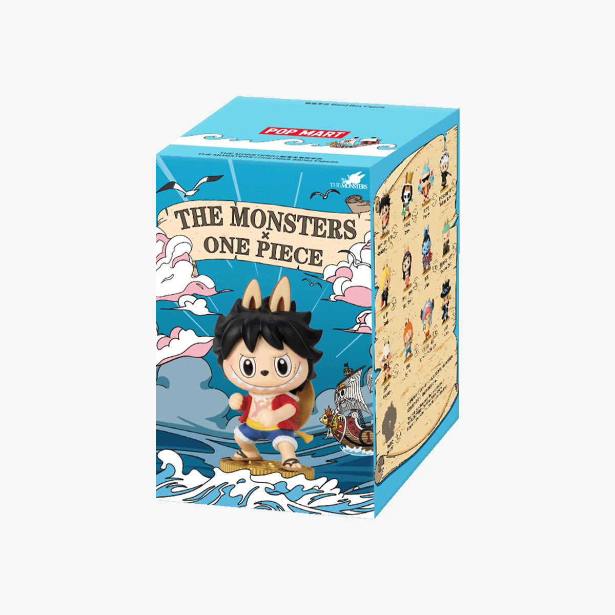 THE MONSTERS × One Piece Series Figures Blind Labubu 航海王盲盒