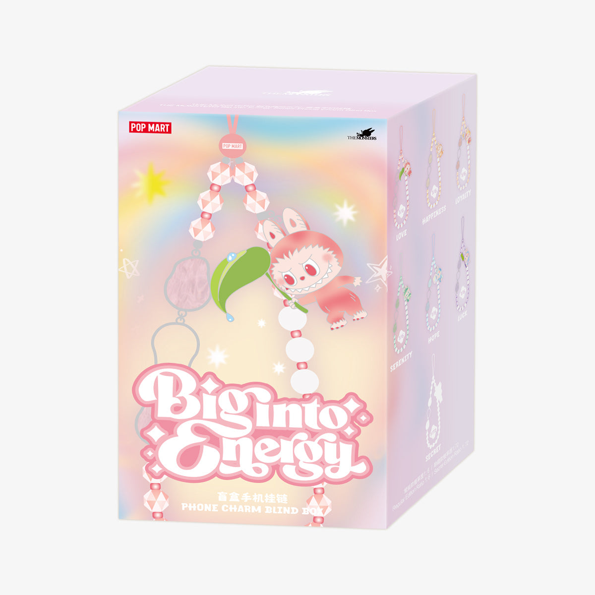 POP MART THE MONSTERS 前方高能系列-盲盒手機挂鏈 Big into Energy Series-Phone Charm Blind Box