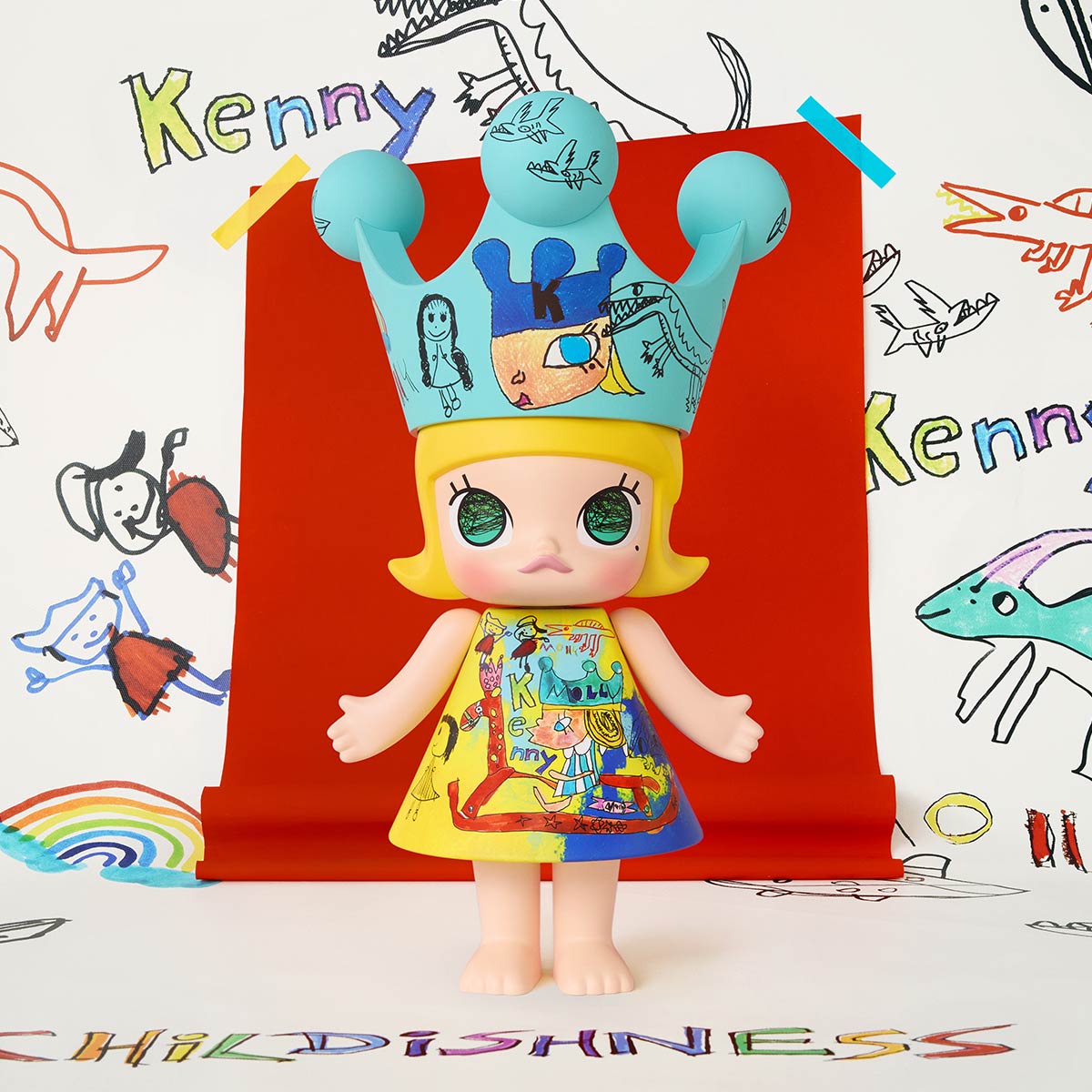 POP MART MEGA ROYAL MOLLY 400%童心 Childishness