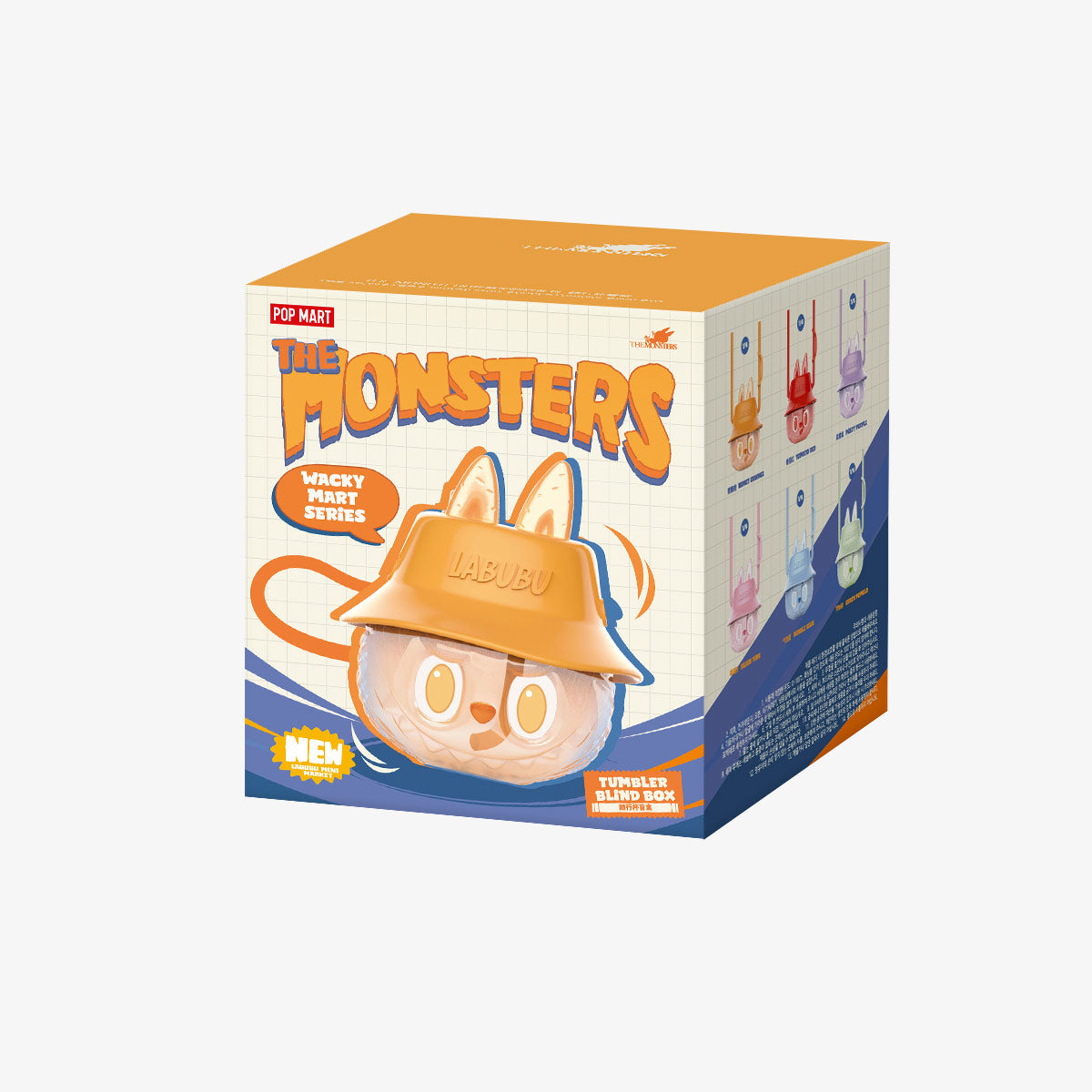 POP MART THE MONSTERS 怪味便利店系列-隨行杯盲盒 Wacky Mart Series-Tumbler Blind Box