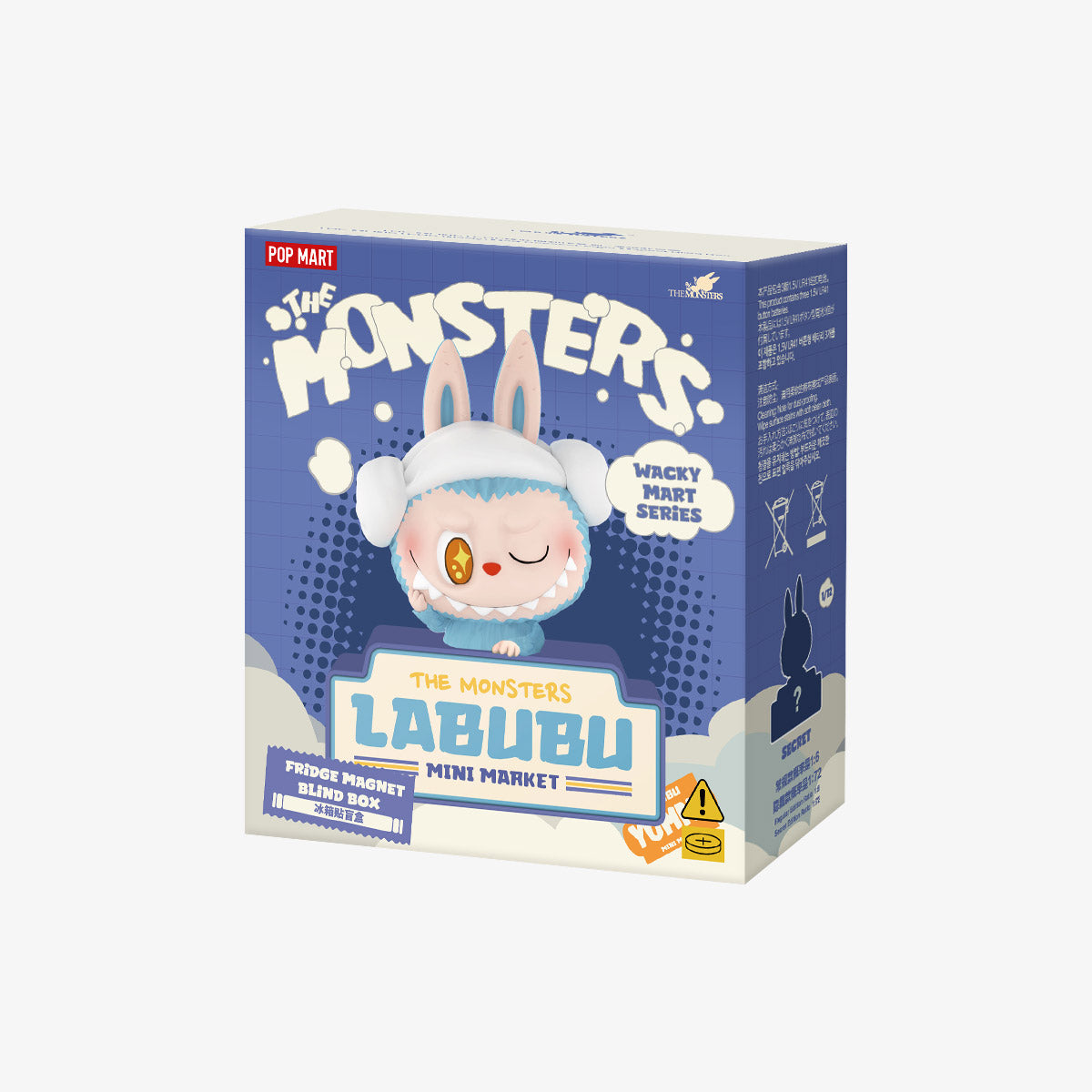 POP MART THE MONSTERS怪味便利店系列-冰箱贴盲盒 Wacky Mart Series-Fridge Magnet Blind Box