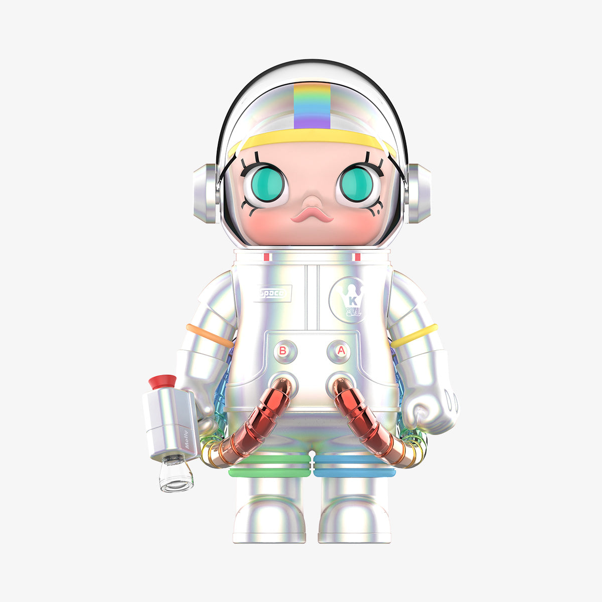 POP MART MEGA SPACE MOLLY 400% 彩虹 Rainbow 2.0