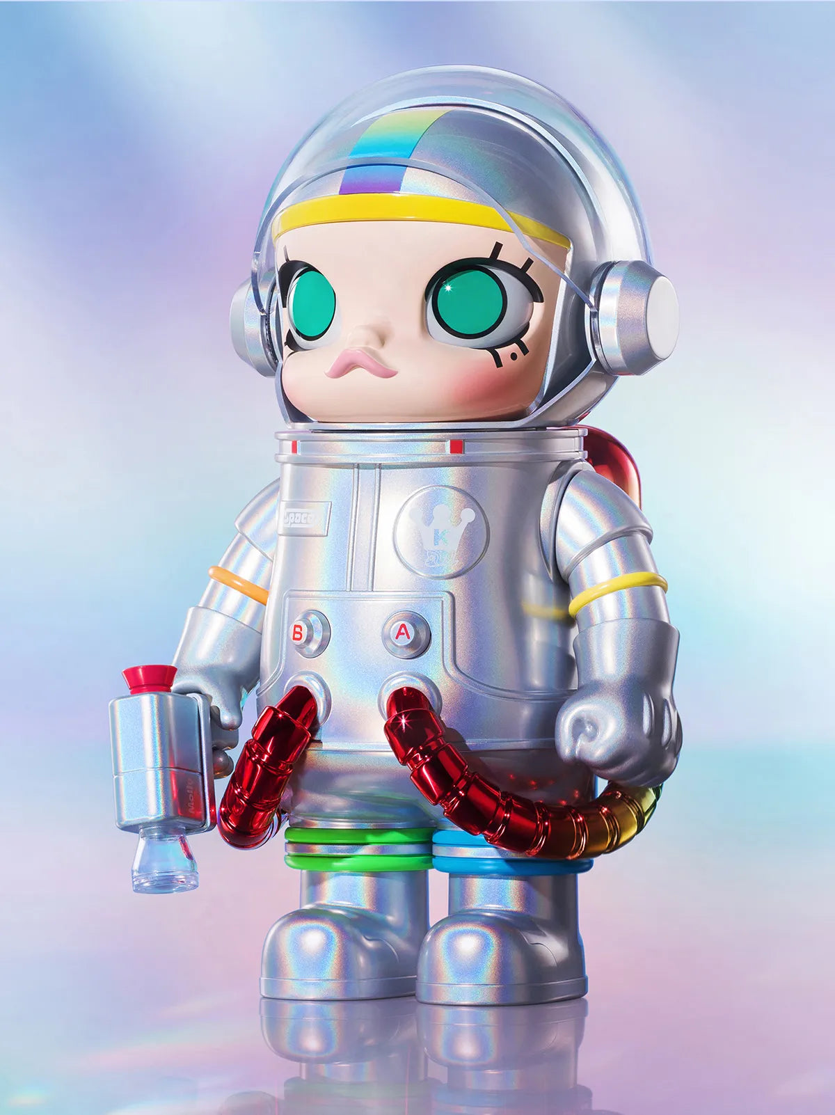 POP MART MEGA SPACE MOLLY 400% 彩虹 Rainbow 2.0