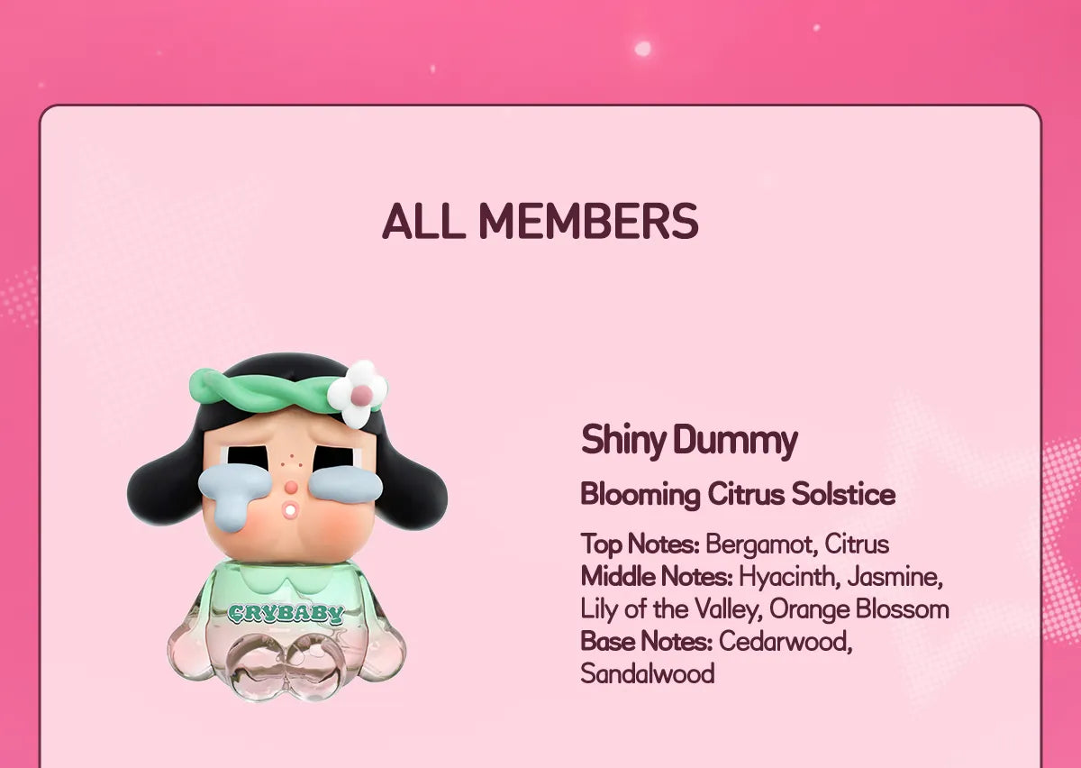 CRYBABY SHINY SHINY Series-Air Fragrance Spray Blind Box 空氣香氛噴霧盲盒