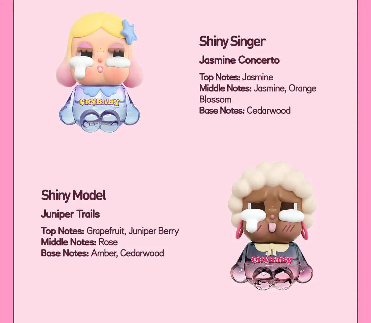 CRYBABY SHINY SHINY Series-Air Fragrance Spray Blind Box 空氣香氛噴霧盲盒