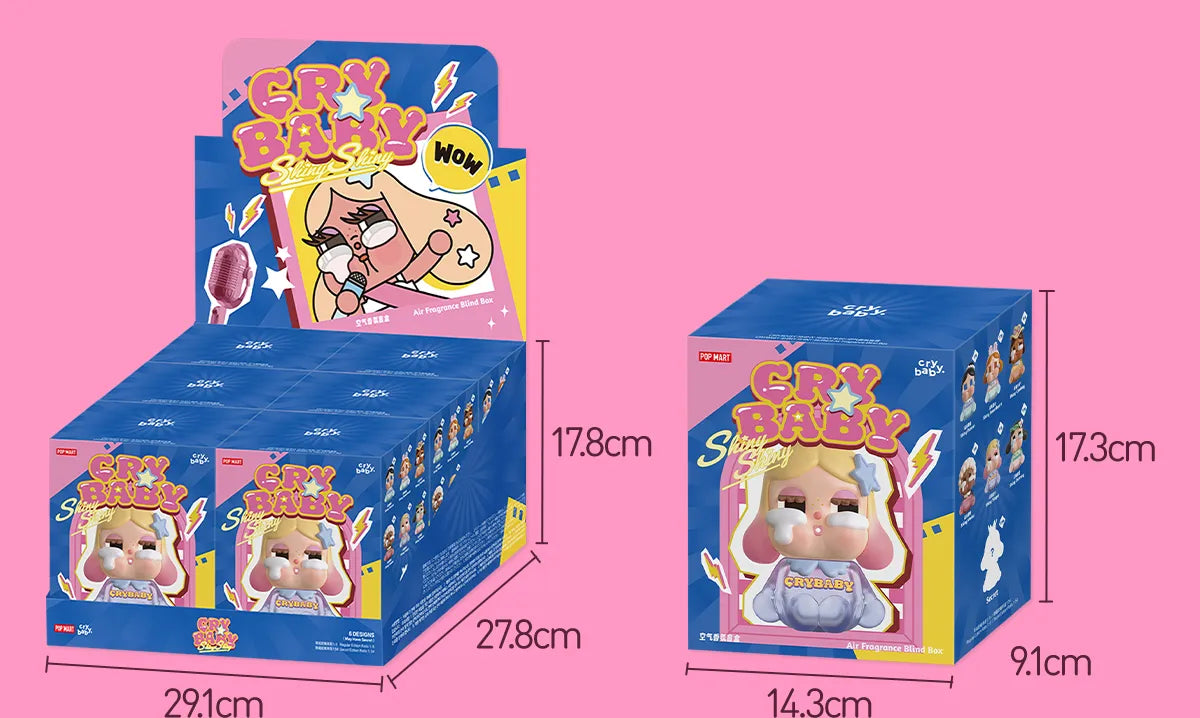 CRYBABY SHINY SHINY Series-Air Fragrance Spray Blind Box 空氣香氛噴霧盲盒