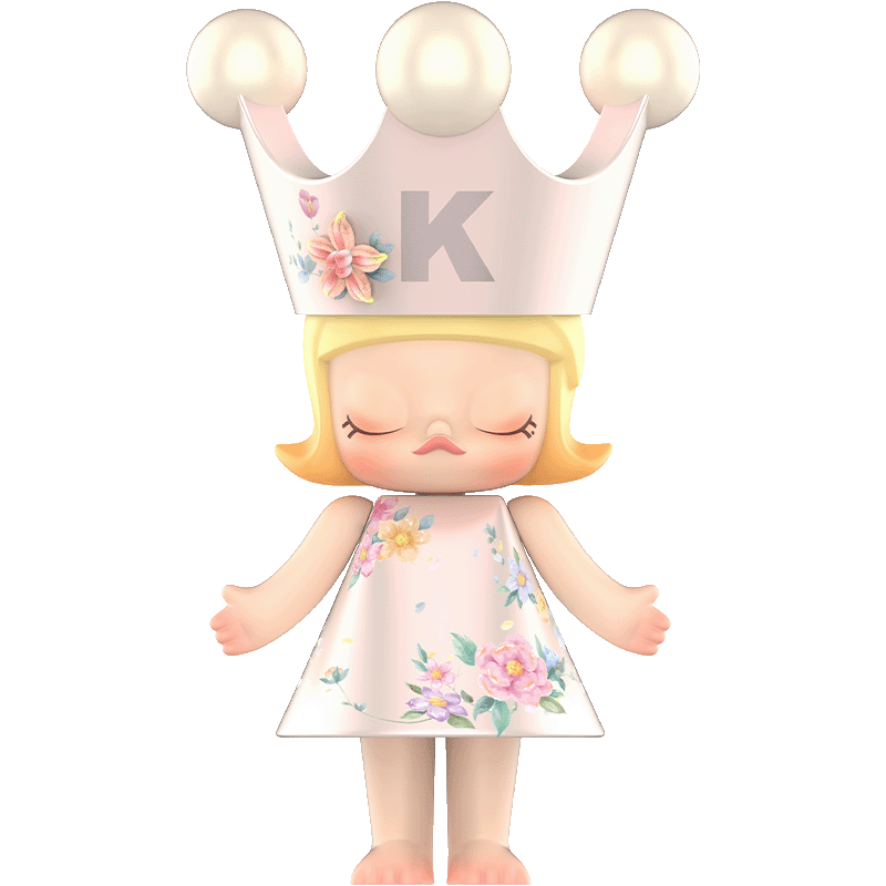 POP MART MEGA ROYAL MOLLY 400% 漫縵花落・絨 Velvet Flowers