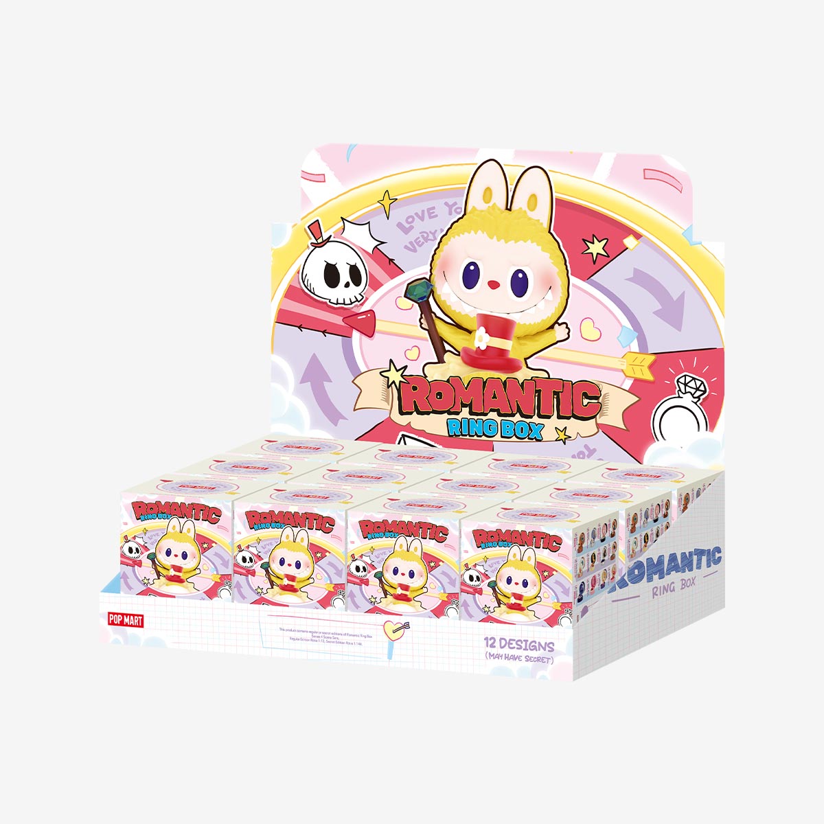 POP MART 浪漫指尖4系列場景手辦 Romantic Rino Box Series 4 Scene Sets