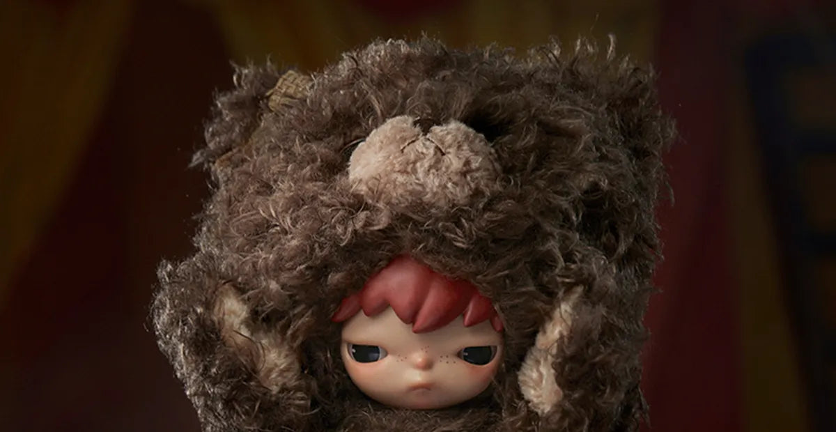 Hirono 小野熊搪膠毛絨公仔 Hirono Bear Vinyl Plush Doll