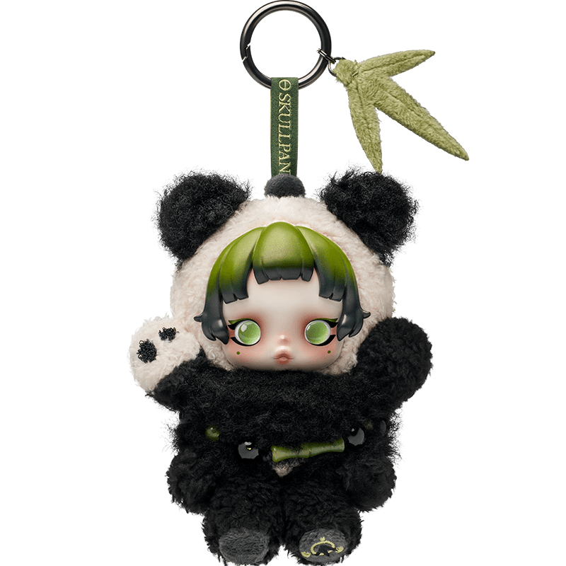 SKULLPANDA Lazy Panda Plush Doll Pendant 熊怠怠毛絨公仔掛件