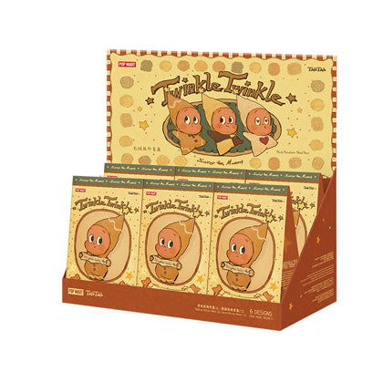 POP MART Twinkle Twinkle Savor the Moment Series-Fresh-baked Mini Cookies Plush Pendant Blind Box 星星人美味時刻系列-現烤小餅乾毛絨挂件盲盒