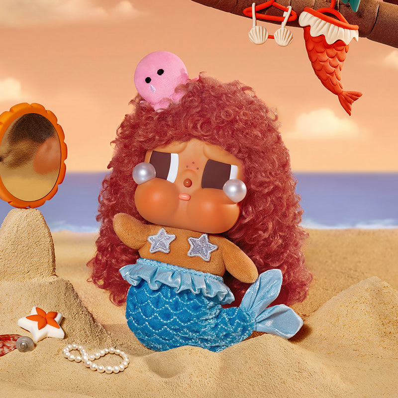 POPMART CRYBABY Vacation Mode On系列 - 搪膠毛絨掛件盲盒