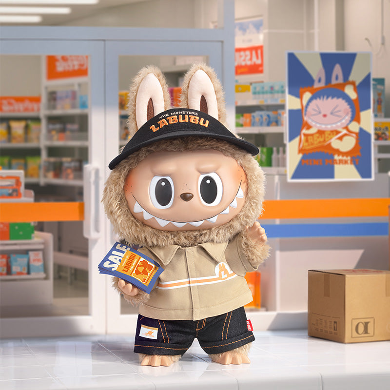 POP MART THE MONSTER -The Naughty Cashier Vinyl Plush Doll