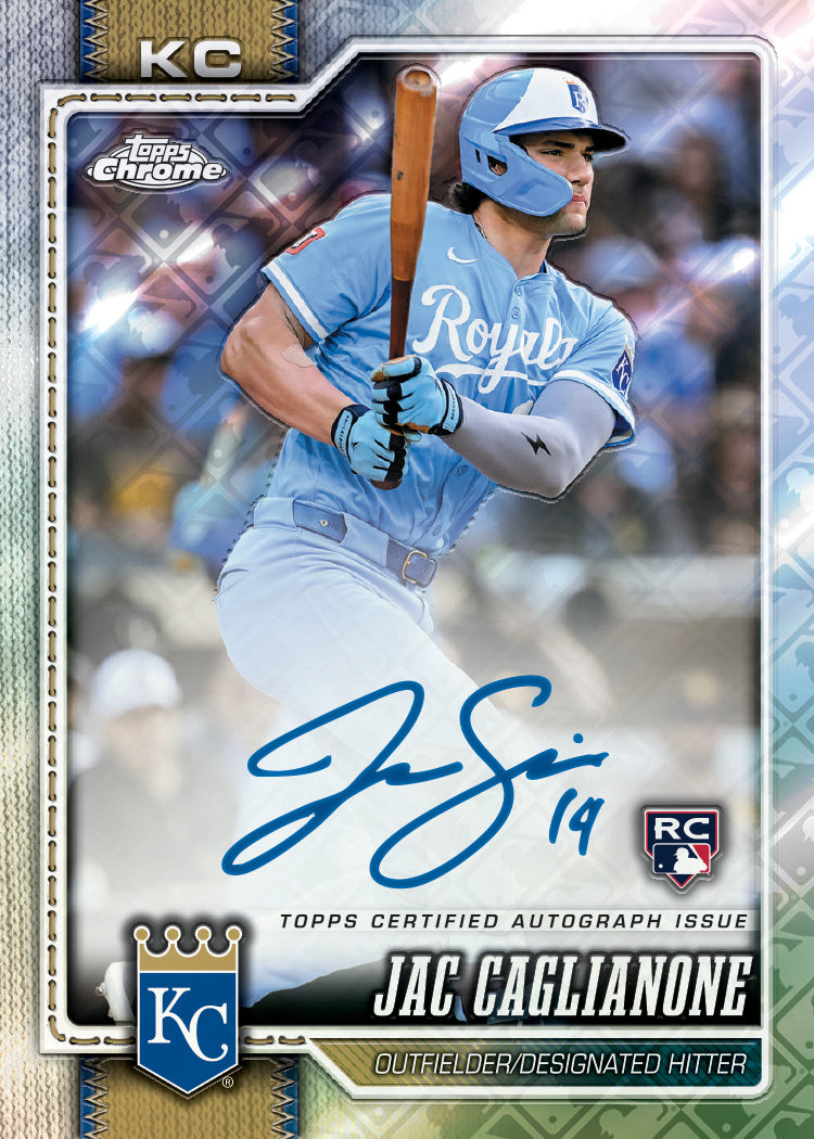 2026 Topps Chrome® Baseball Logofractor Edition