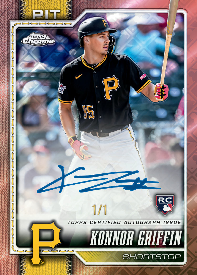 2026 Topps Chrome® Baseball Logofractor Edition