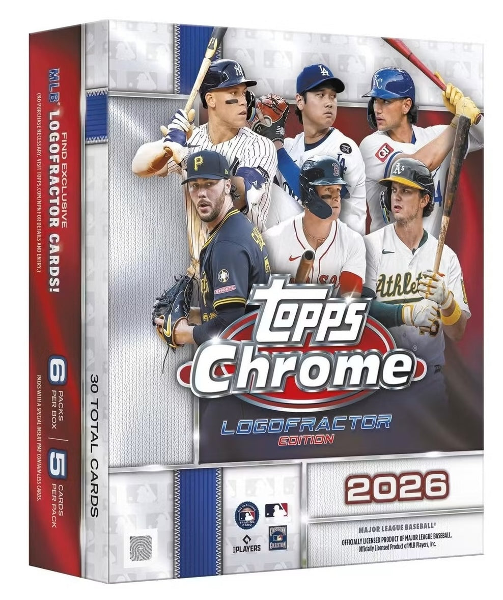 2026 Topps Chrome® Baseball Logofractor Edition