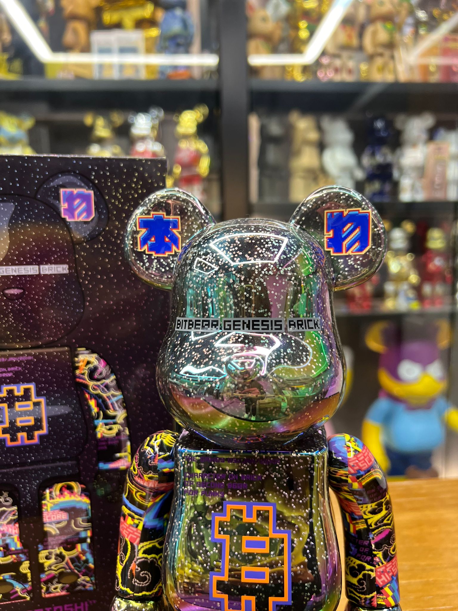 100% & 400% Be@rbrick Excalibur " SATOSHI"