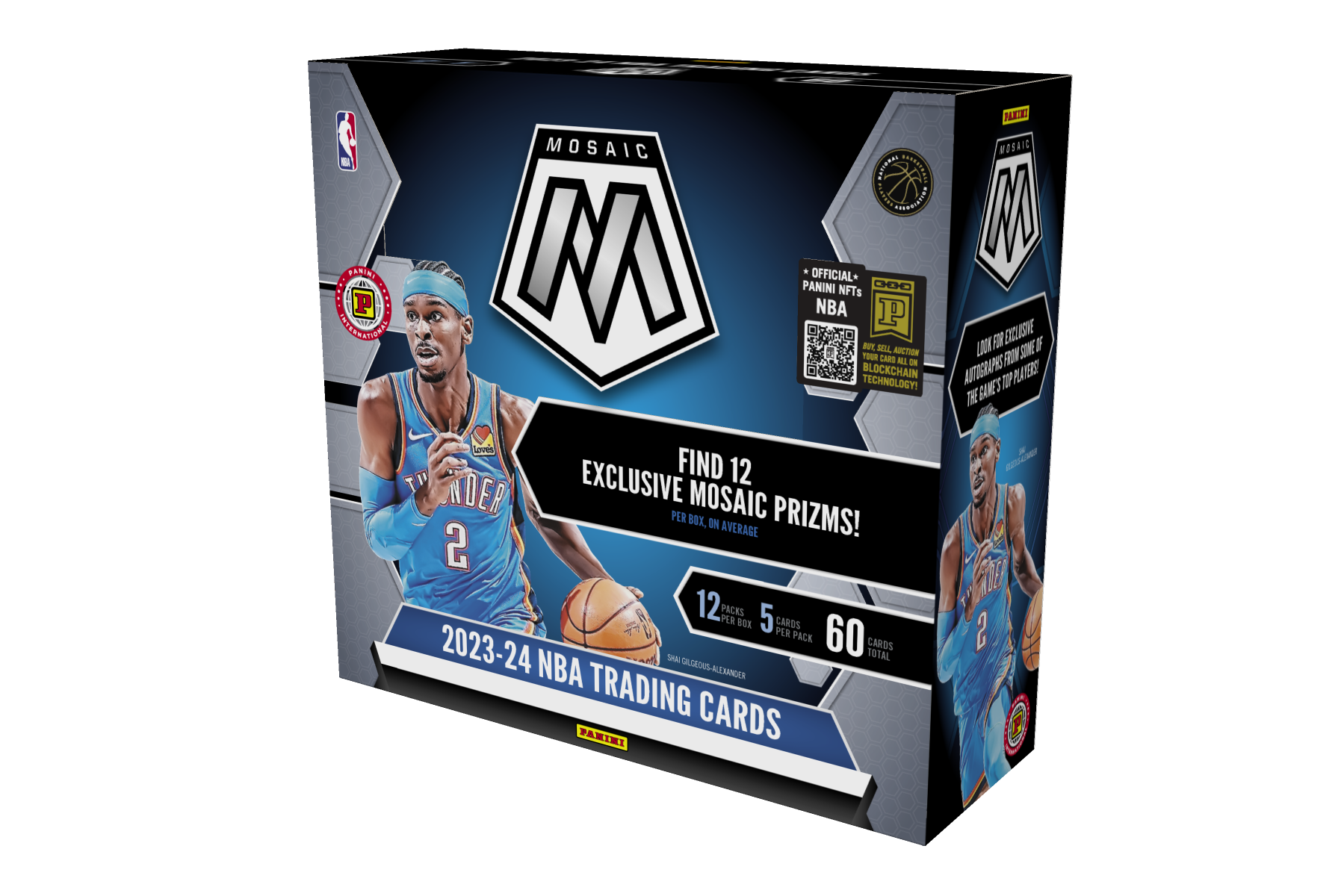 2023-24 Panini Mosaic NBA Trading Card Box