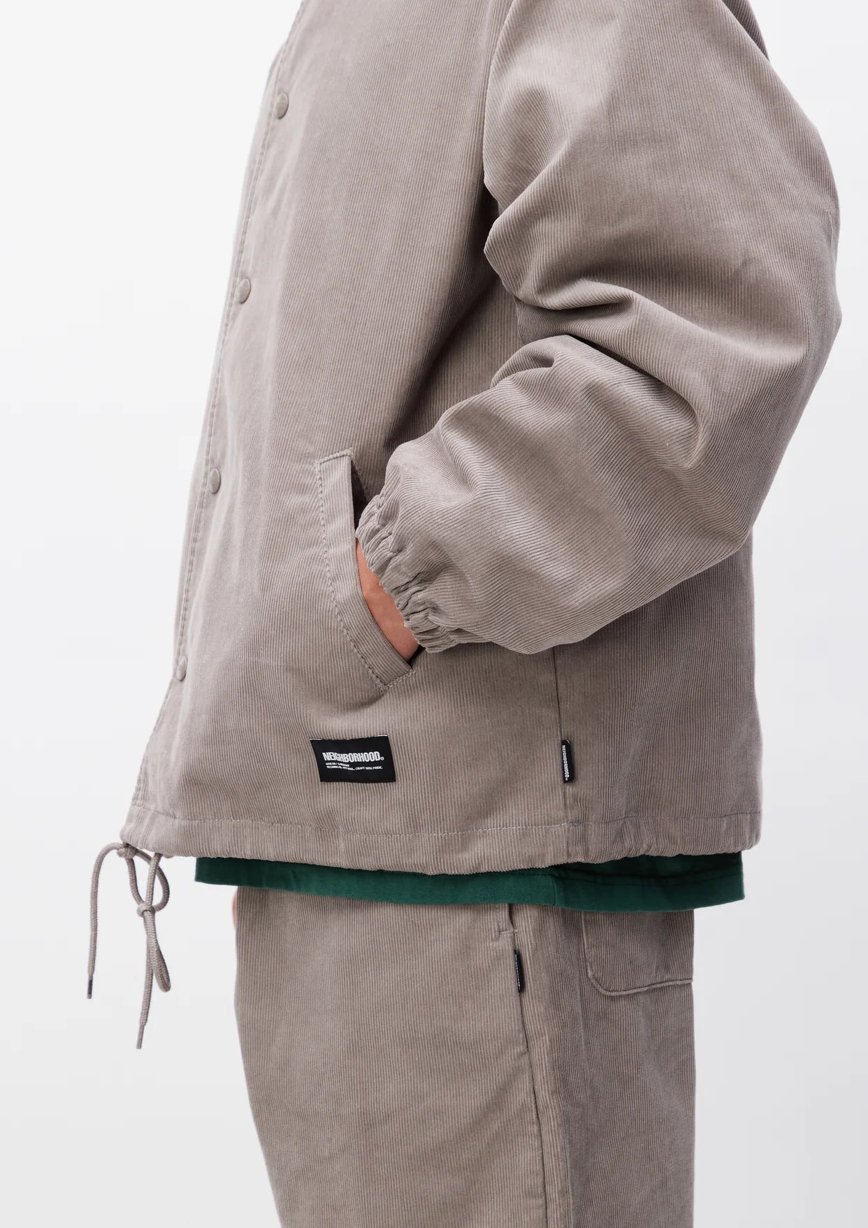 CORDUROY WINDBREAKER JACKET