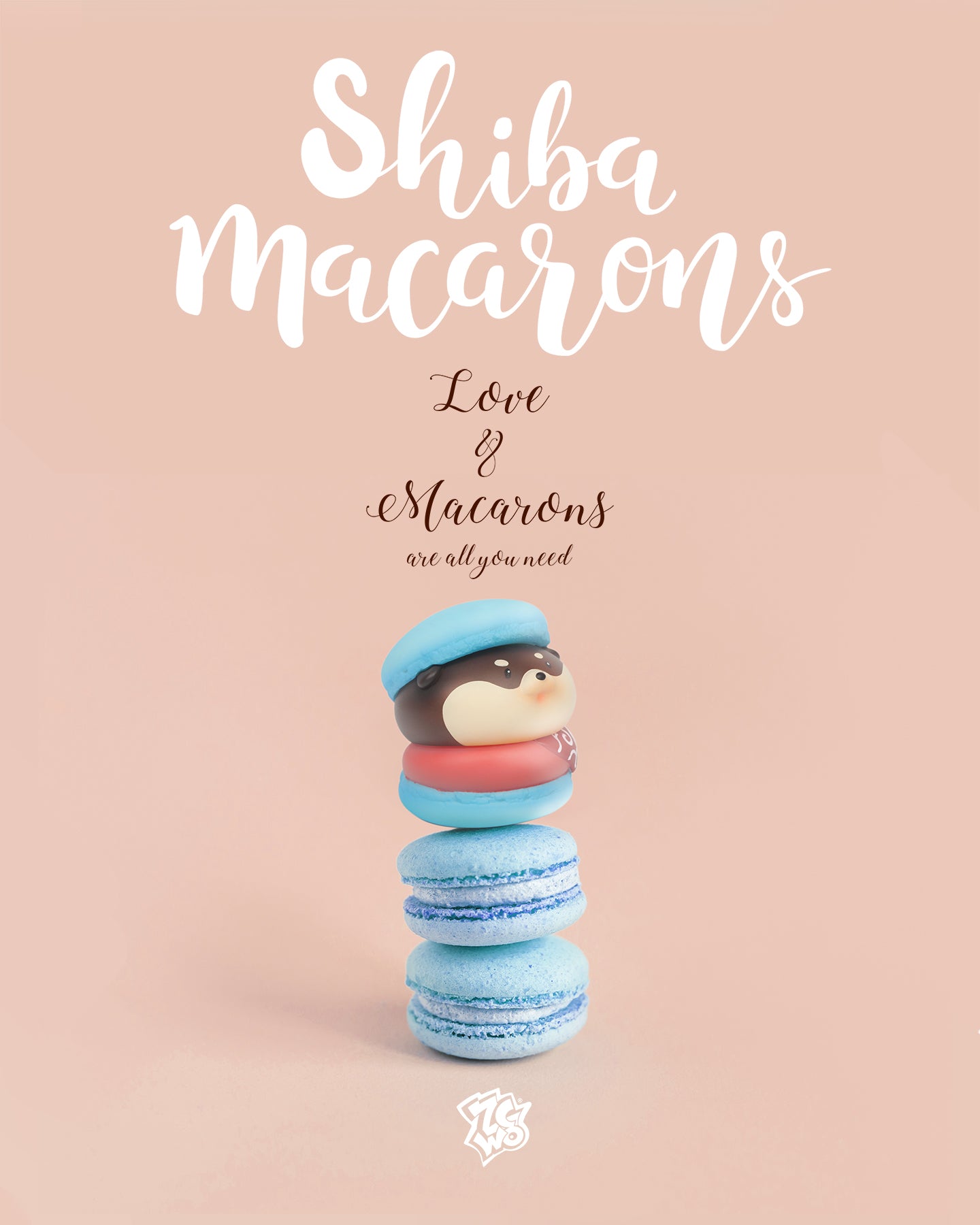 Shiba Macarons Blind Box 法式甜點小柴犬 [盲盒]