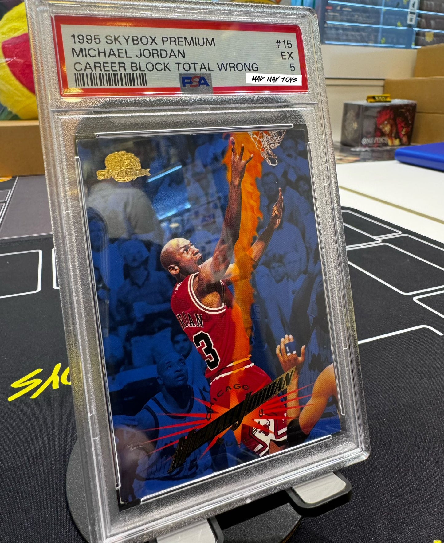 PSA 5 1995-96 SKYBOX MICHAEL JORDAN BASE CARD #15