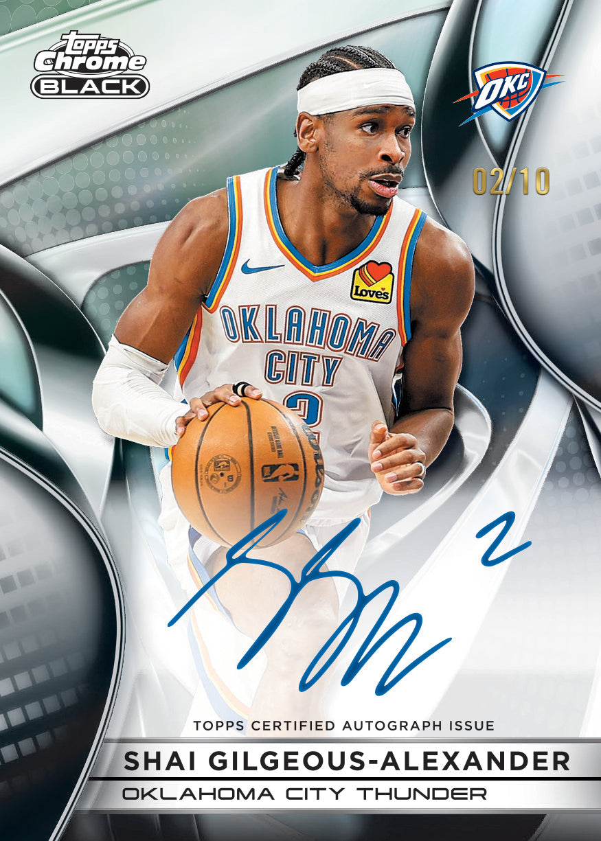 2025-26 Topps Chrome Black Basketball
