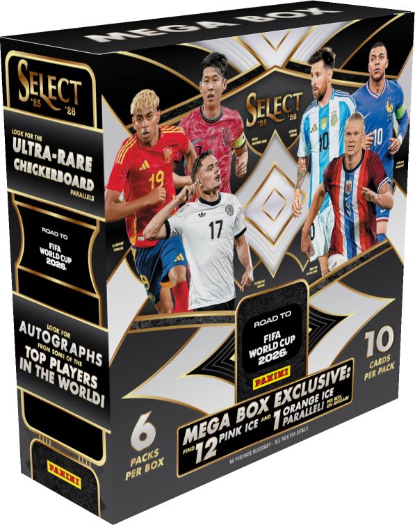 2025-26 Panini Select Road to FIFA World Cup 2026™ Mega Box