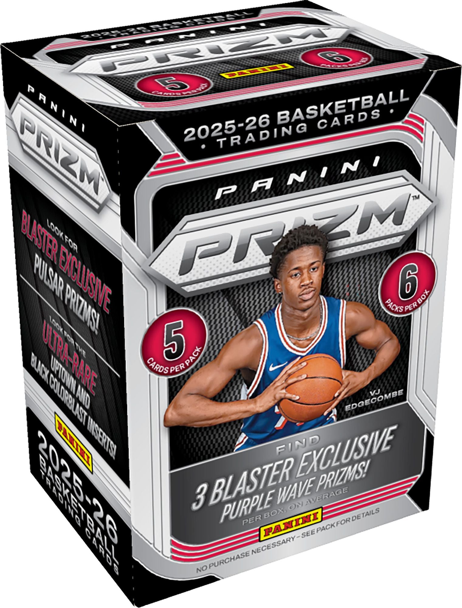2025-26 Panini Prizm Basketball Trading Card Value Box Blaster