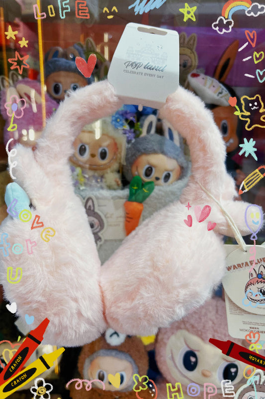 POPLAND 暖暖系列-MOKOKO毛絨耳罩 Warm Fluffy Holiday Series-MOKOKO Plush Earmuffs