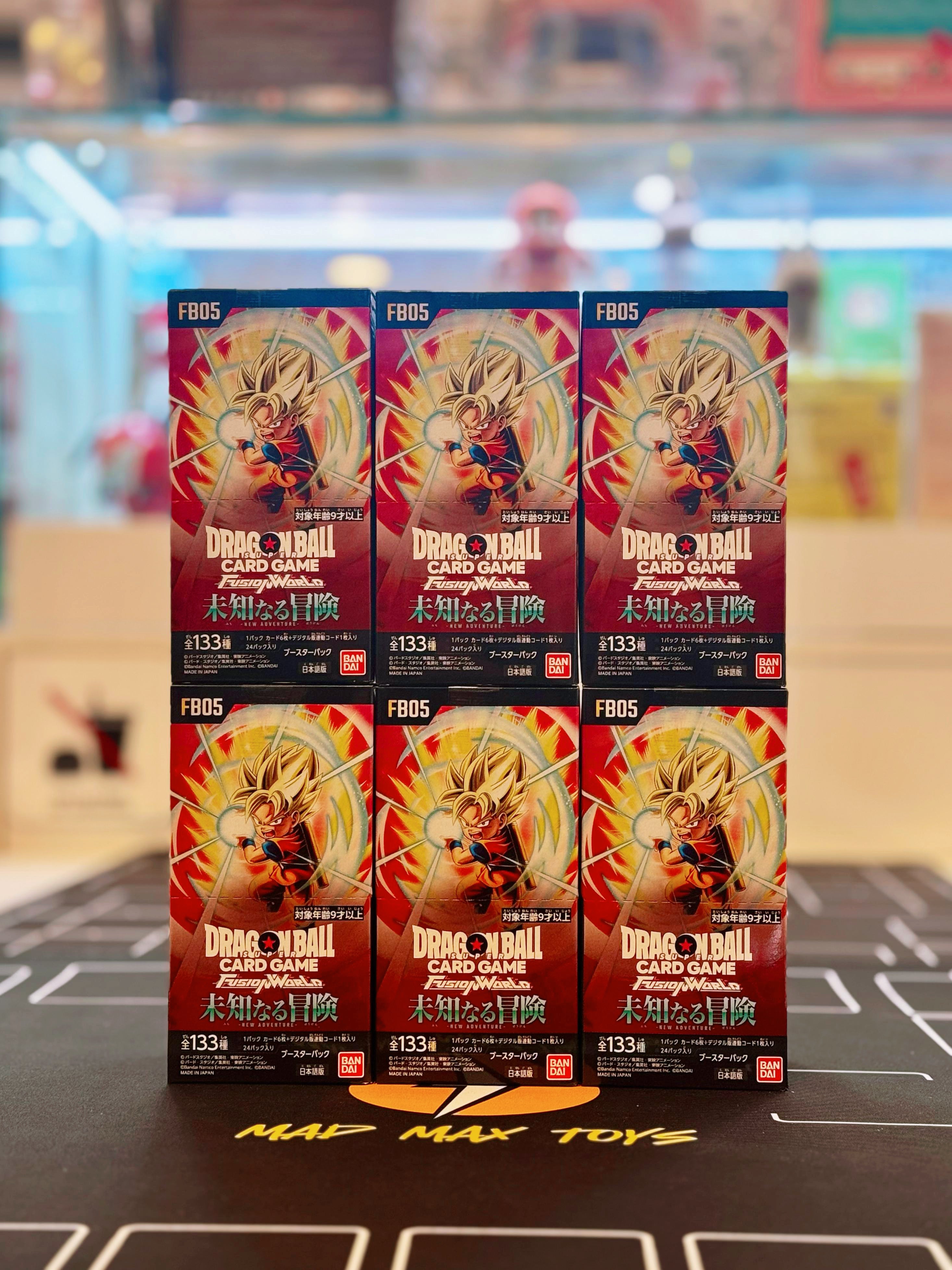 [FB05] 龍珠超卡牌游戲擴充包-未知的冒險 Dragon Ball Super Card-New Adventure