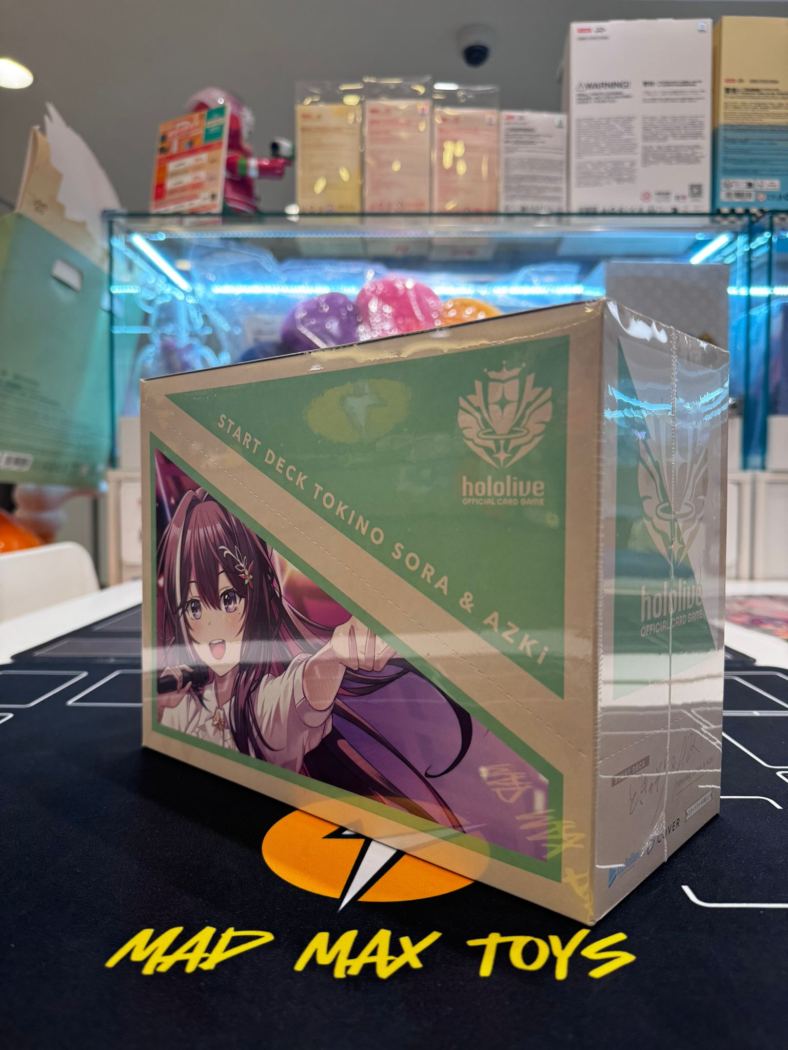 中古】hololive OFFICIAL 大人しく CARD GAME/OSR/白/スタートデッキ ときのそら＆AZKi hSD01-001[