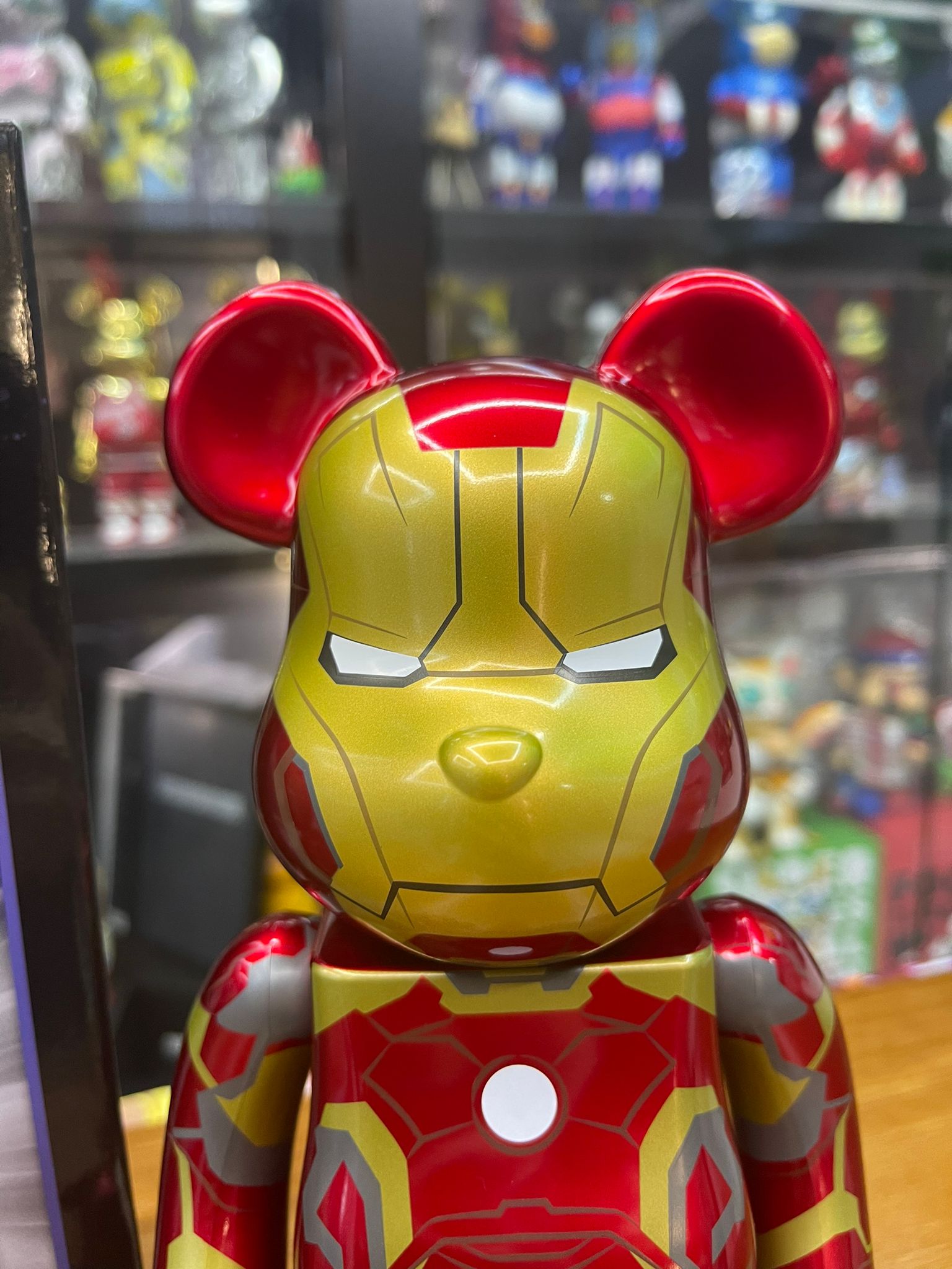 100％ & 400％ BE@RBRICK IRON MAN MARK 43