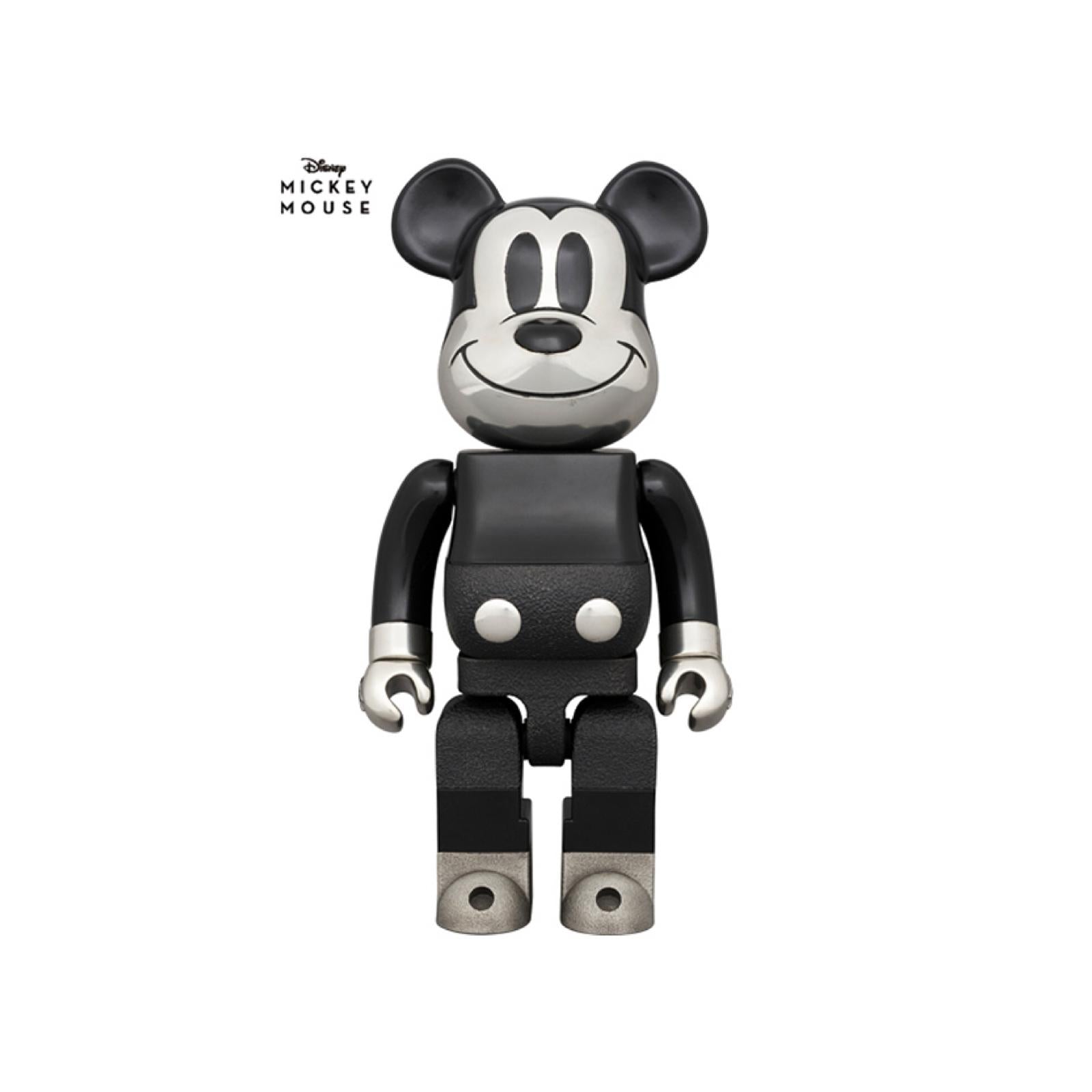 400% BE@RBRICK ROYAL SELANGOR MICKEY MOUSE B&W Ver.