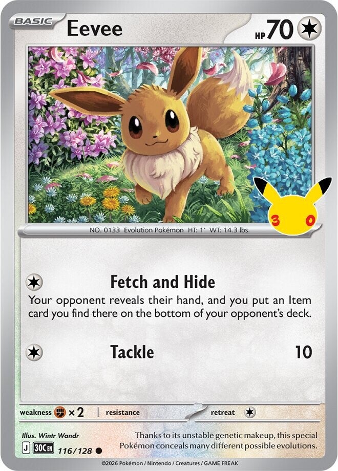 [ME6.5] Pokemon TCG 30th Celebration Knock Out Collection