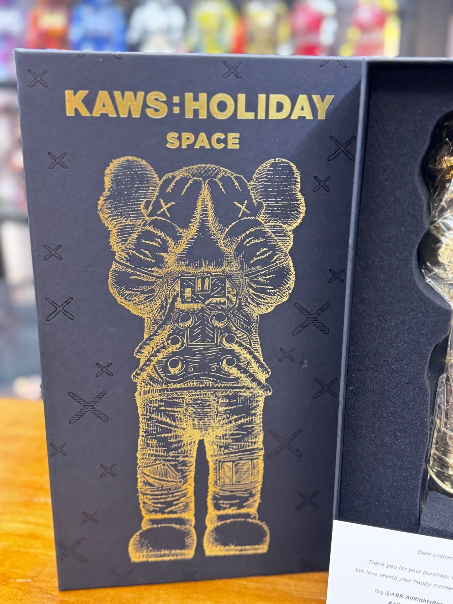 Kaws Space Holiday (Gold)