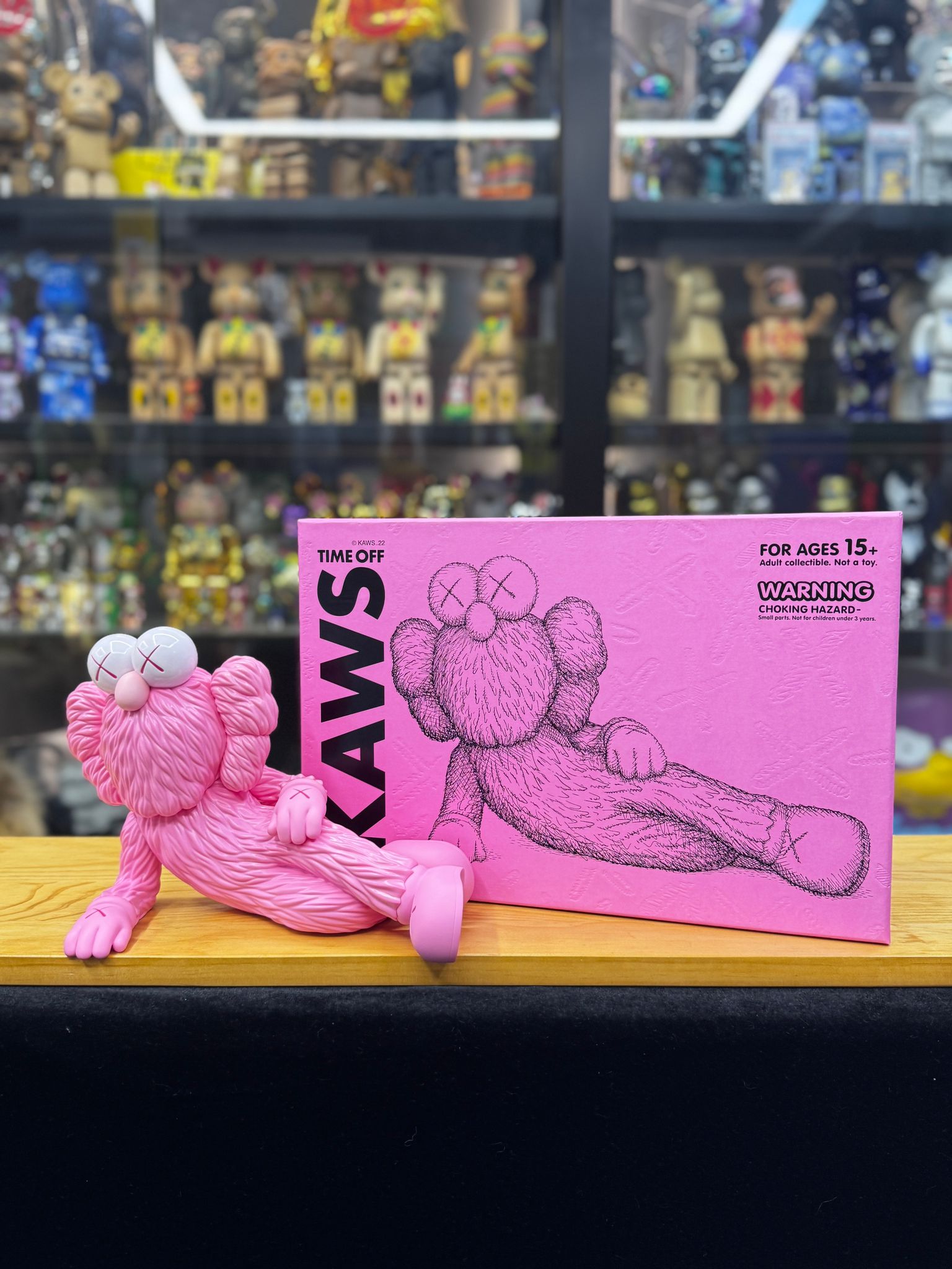 Kaws Time Off (Pink)