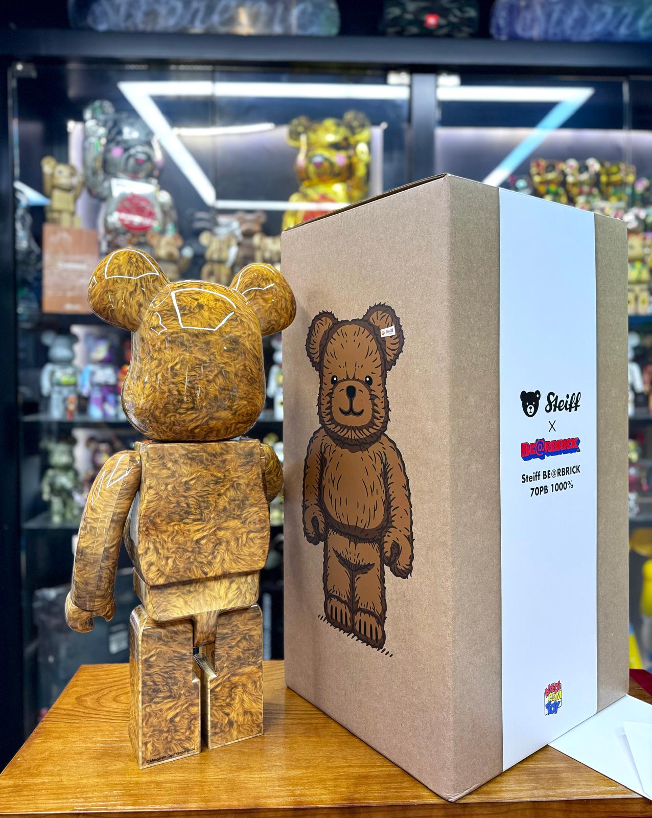 1000％ Steiff BE@RBRICK 70PB – Madmaxtoys