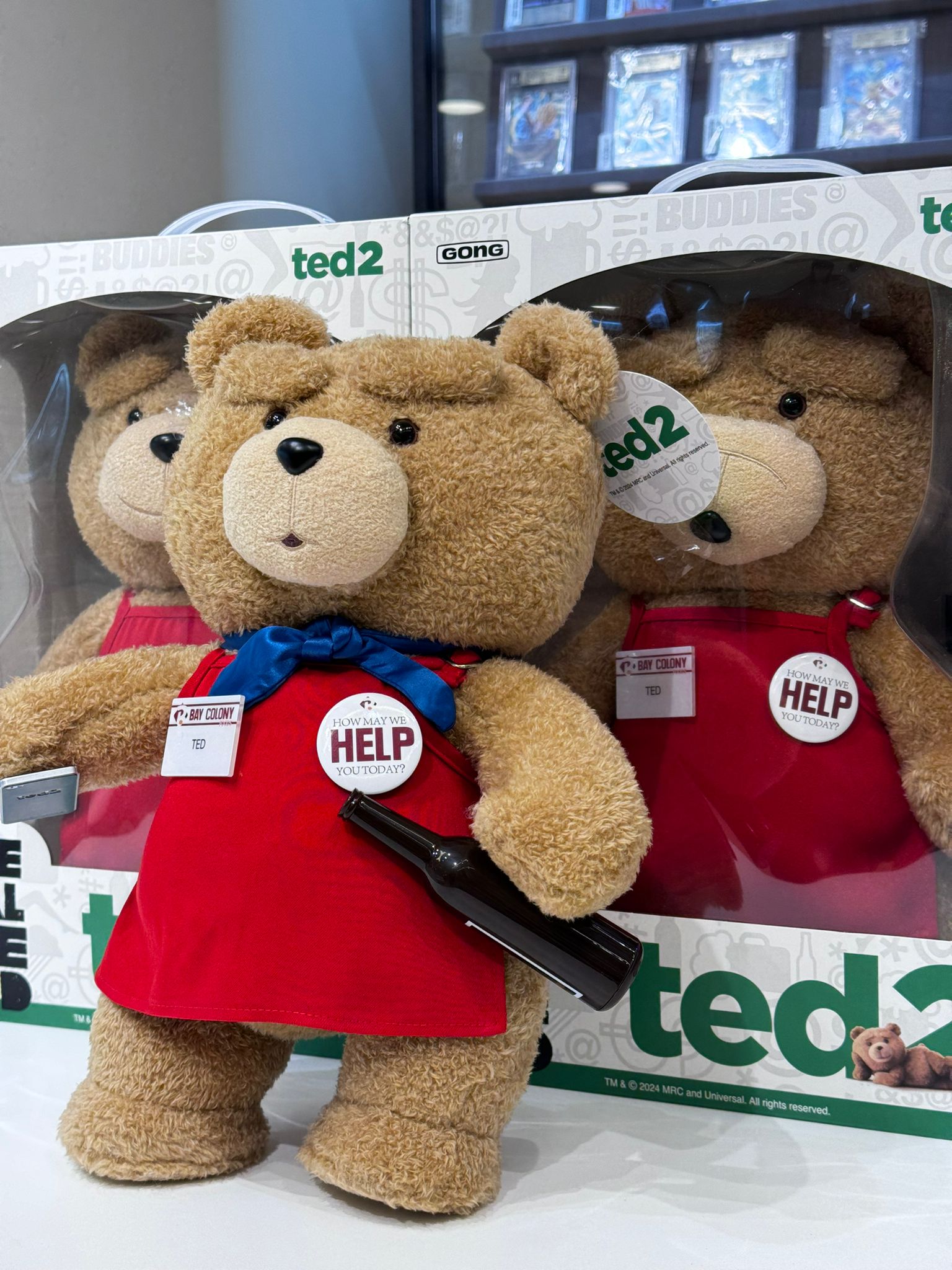 POP MART x GONG Ted 2 Ted Action Plush Doll