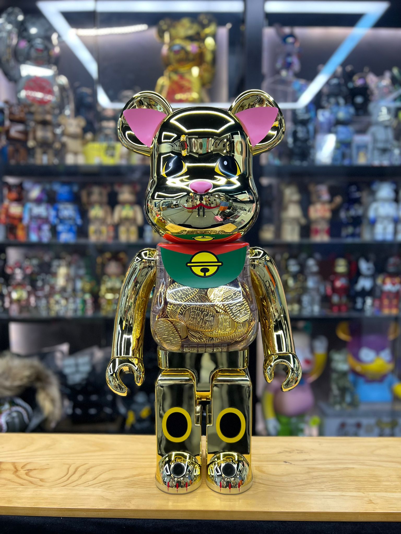 1000％ Be@rbrick 招き猫 小判 (招財貓)