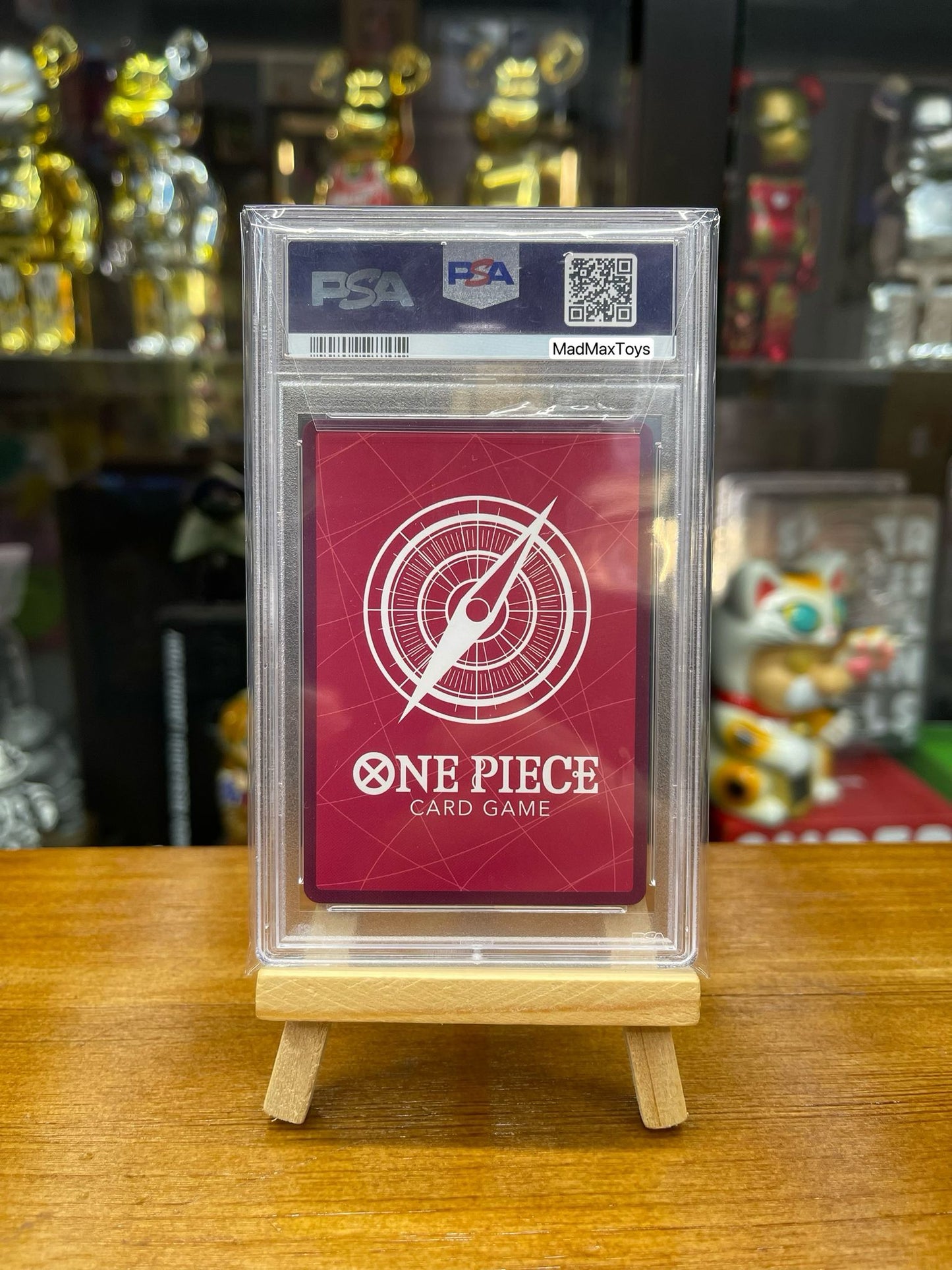 PSA 10 One Piece Card P-L ロロノア・ゾロ(パラレル)(OP01-001)